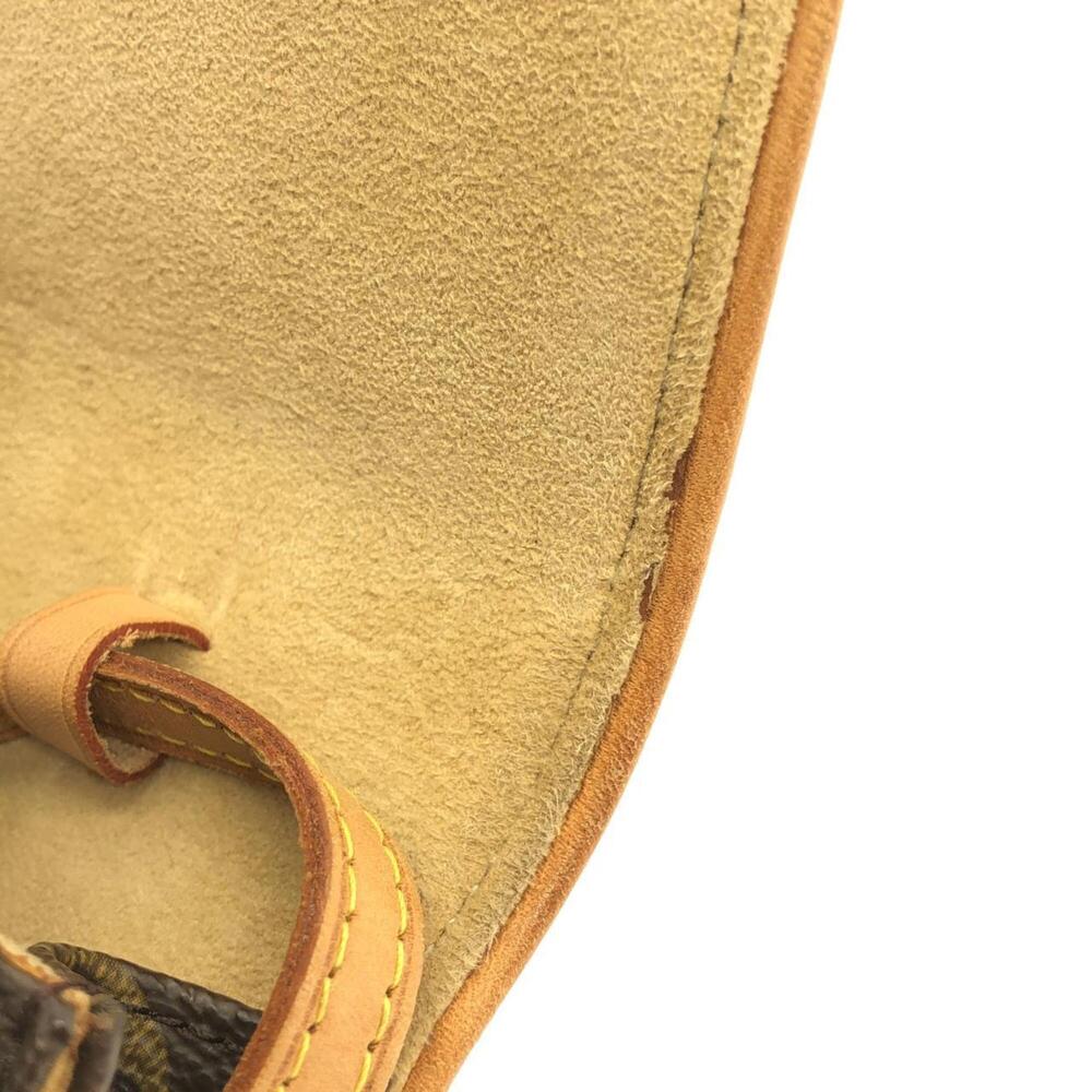 LOUIS VUITTON Brown Monogram Pochette Shoulder Bag - Picture 9 of 10